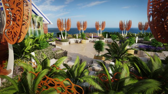 Celebrity Edge - Rooftop Garden