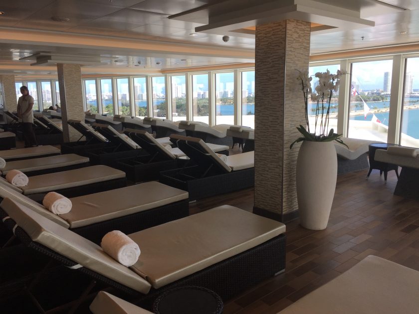 Norwegian Escape - Spa Relaxation Area