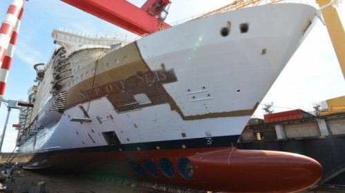 Symphony of the Seas - Dry Dock