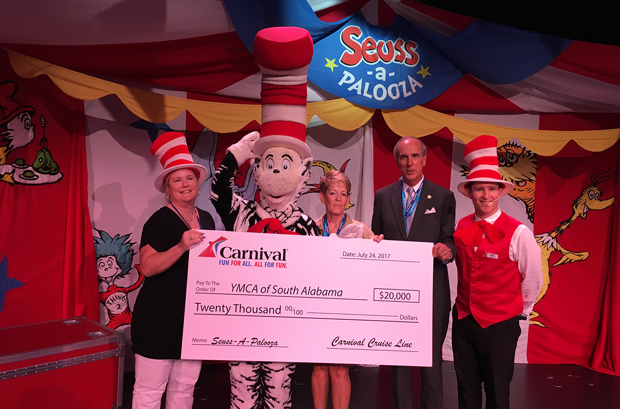 Carnival Cruise Line Seuss Charity Event