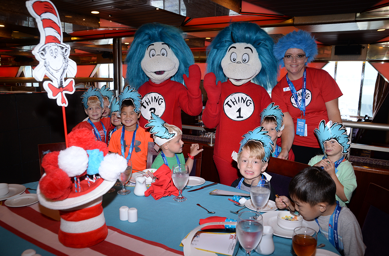 Carnival Cruise Line Seuss Charity Event
