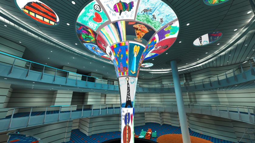 Carnival Horizon Atrium LED