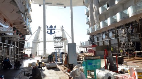 Symphony of the Seas October Construction Photos