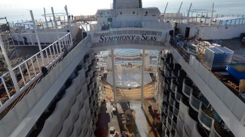 Symphony of the Seas October Construction Photos