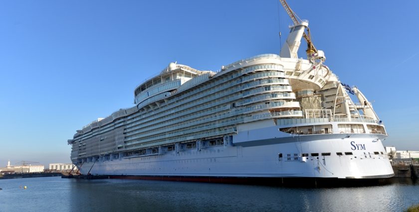 Symphony of the Seas October Construction Photos