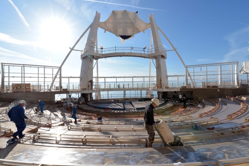 Symphony of the Seas October Construction Photos