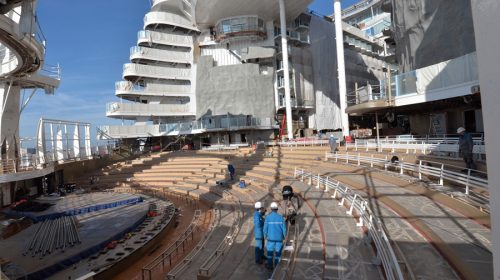 Symphony of the Seas October Construction Photos