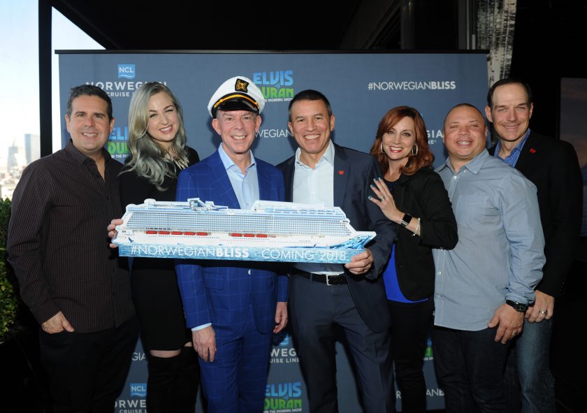 Elvis Duran Godfather of Norwegian Bliss