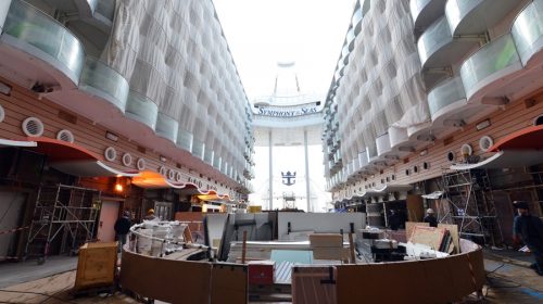 Symphony of the Seas November Construction Photos