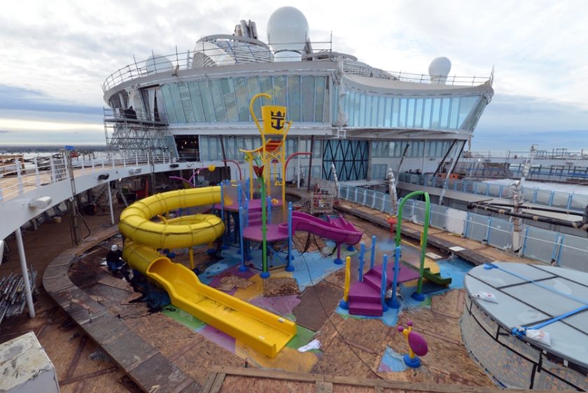 Symphony of the Seas November Construction Photos