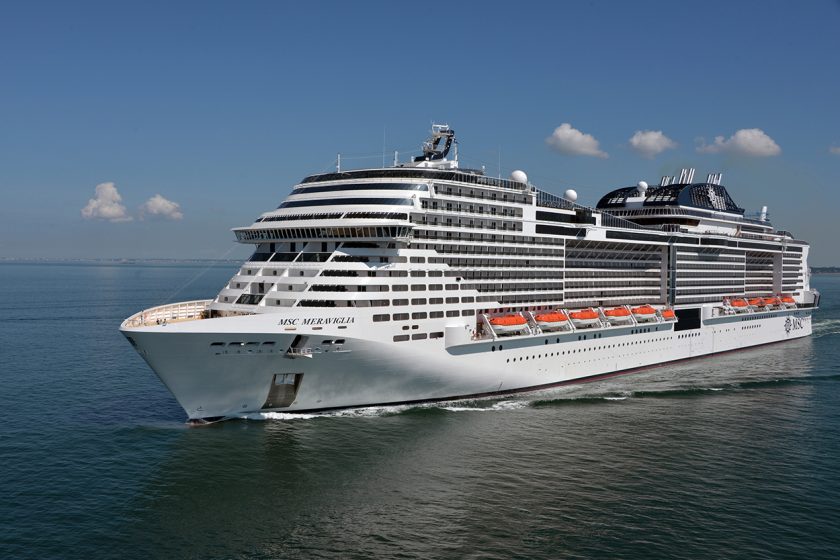 MSC Meraviglia from New York