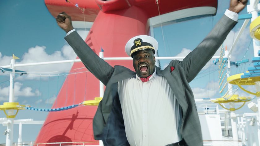 Shaq new CFO Chief Fun Officer at Carnival Cruise Line