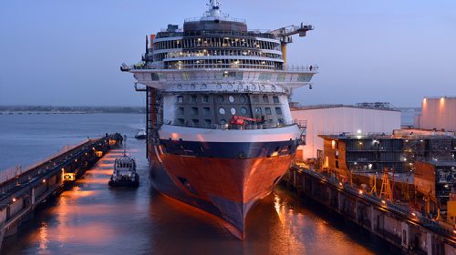 Celebrity Edge Float Out