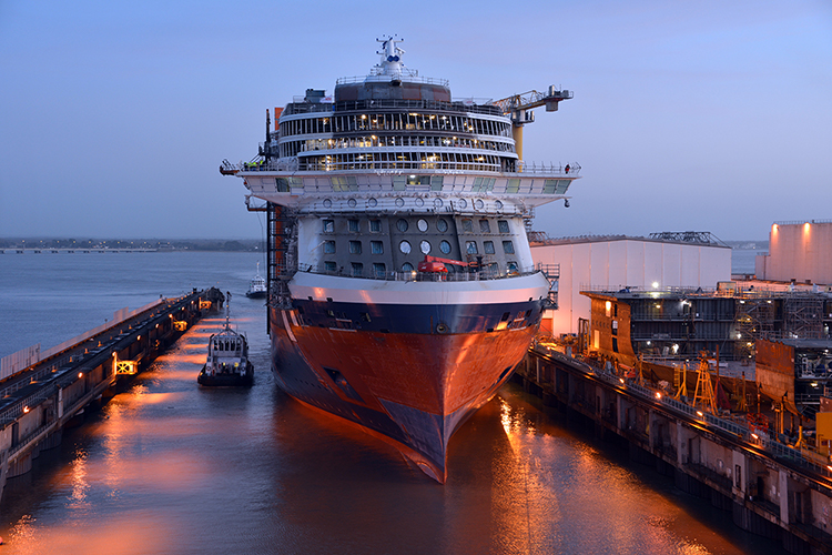 Celebrity Edge Float Out