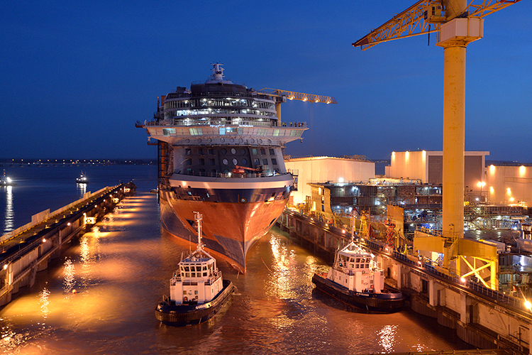 Celebrity Edge Float Out