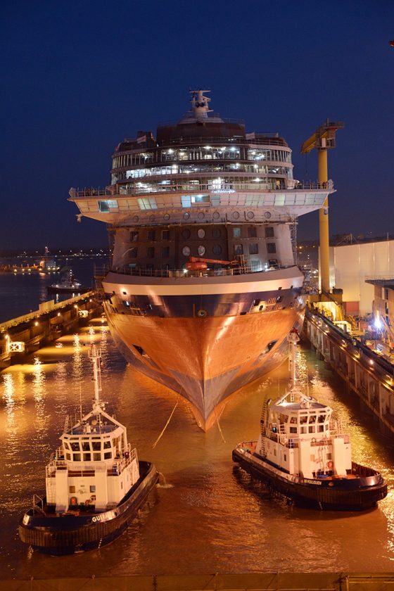 Celebrity Edge Float Out