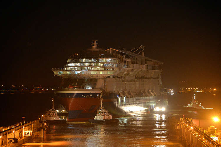 Celebrity Edge Float Out