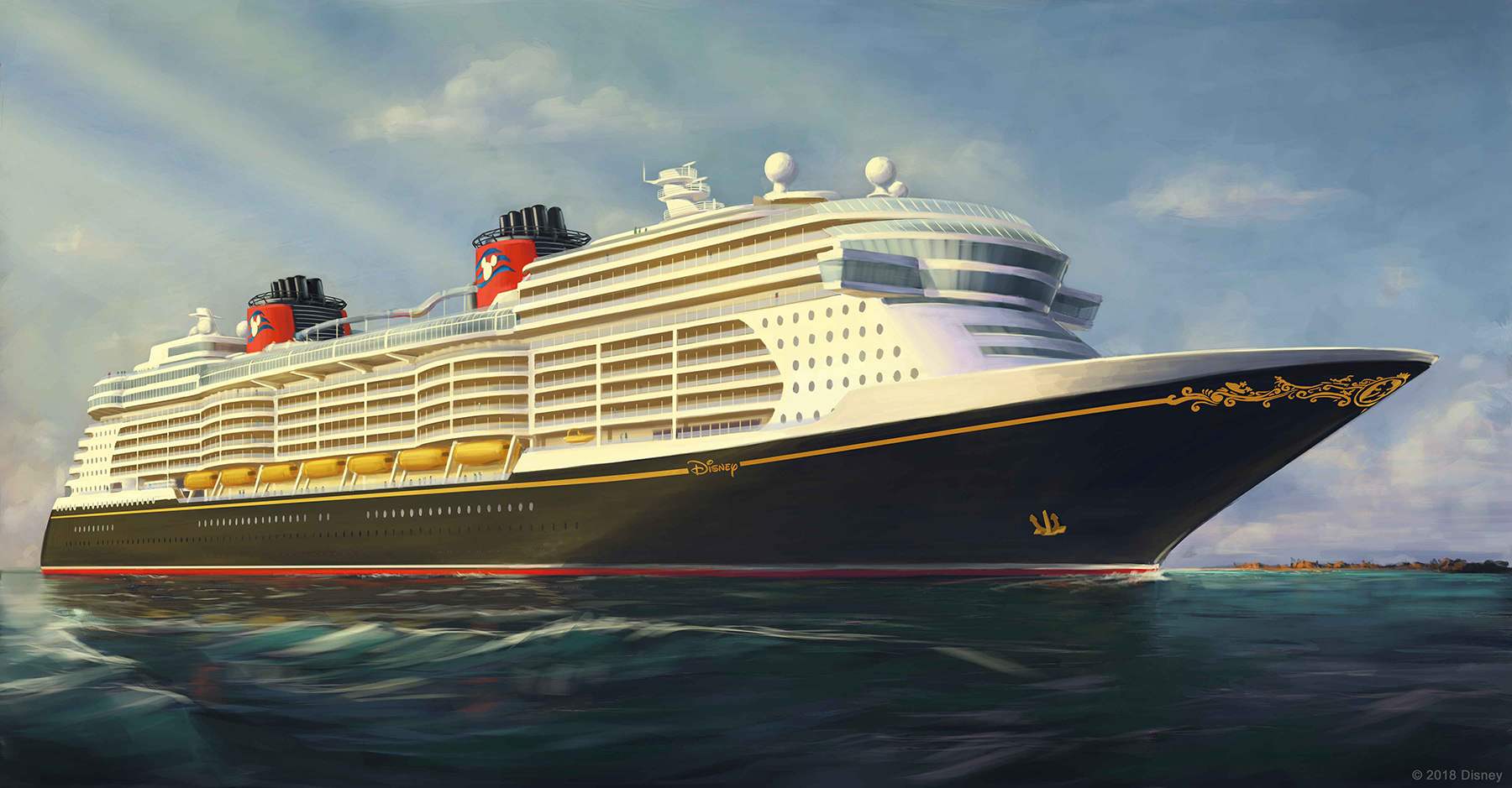 First Rendering of New Disney Cruise Ships Talking Cruise