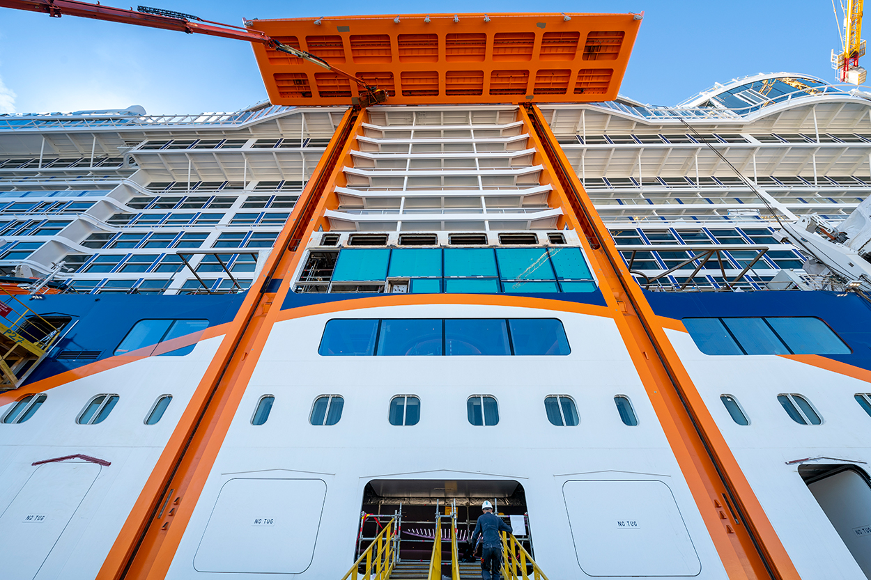 Celebrity Edge Delivery