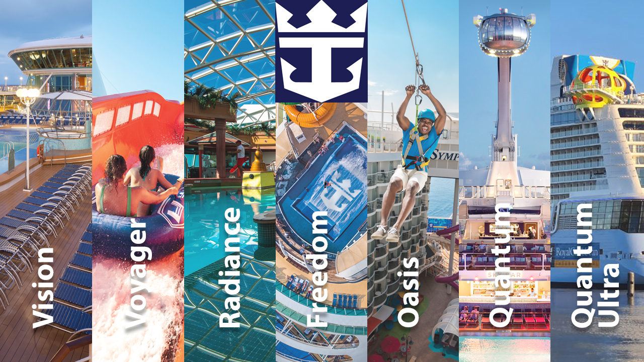 royal caribbean cruises by class