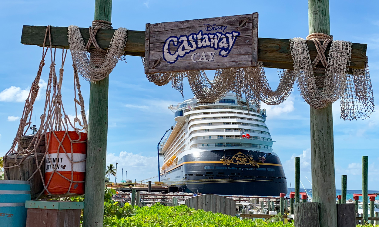 disney cruises with 2 stops at castaway cay